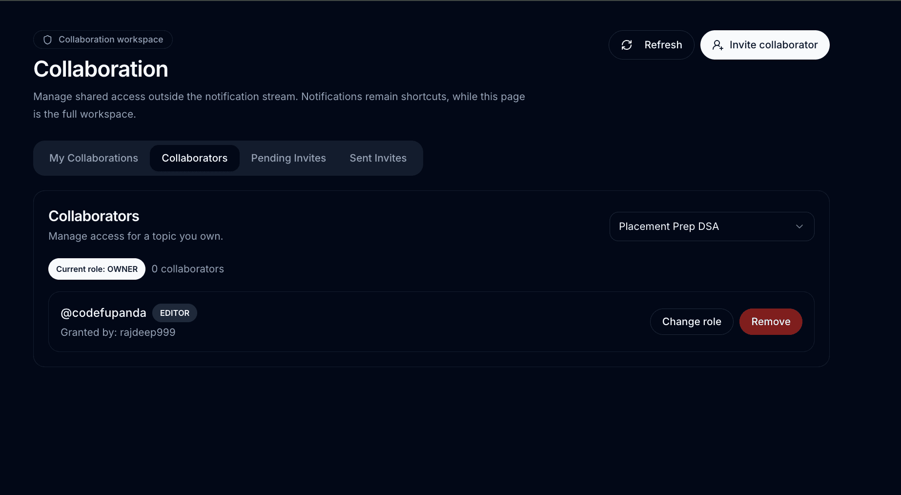 Collab UI